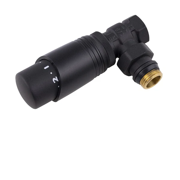 Robinet Thermostatique Noir de Hotbath Radiateur - Accessoires Outdoor pour Plus de Liberté de Mouvement