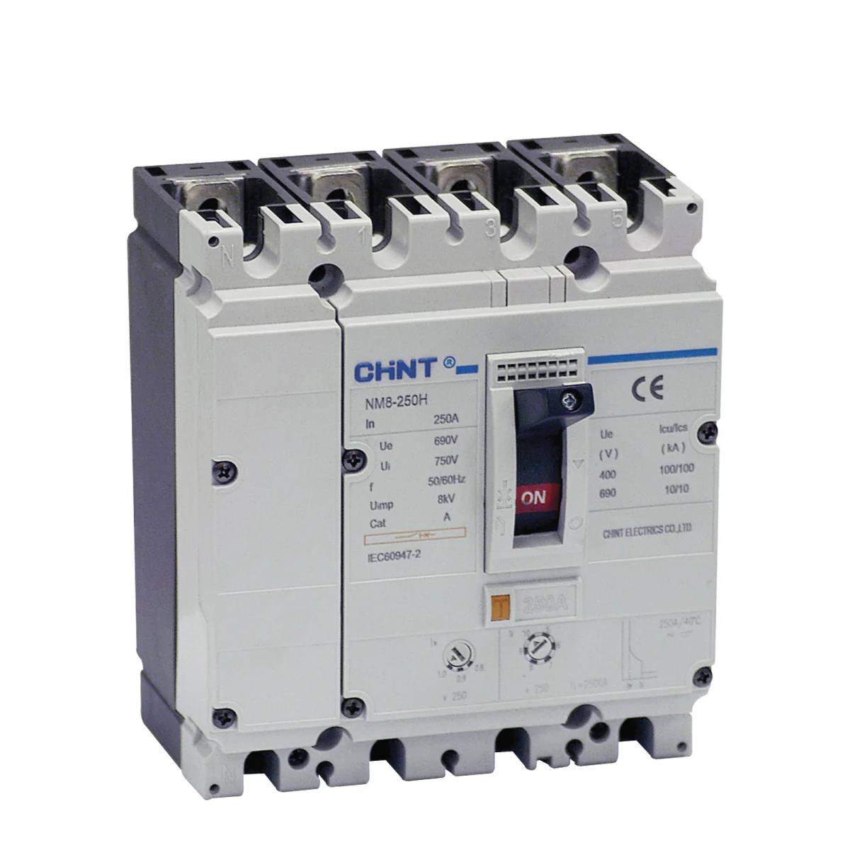 DISJONCTEUR BOITIER 160A SÉRIE NM8 250S CHINT Saldi Straordinari Offerte Speciali Disponibili Adesso