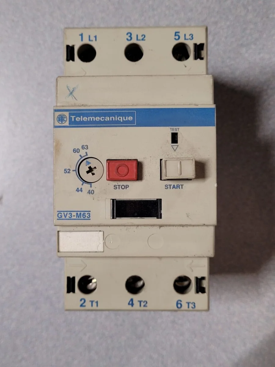 Disjoncteur moteur 40-63A GV3-M63 - Éclairage de qualité avec frais de port offerts - disjoncteur différentiel disjoncteur moteur - 63a éclairage qualité frais port