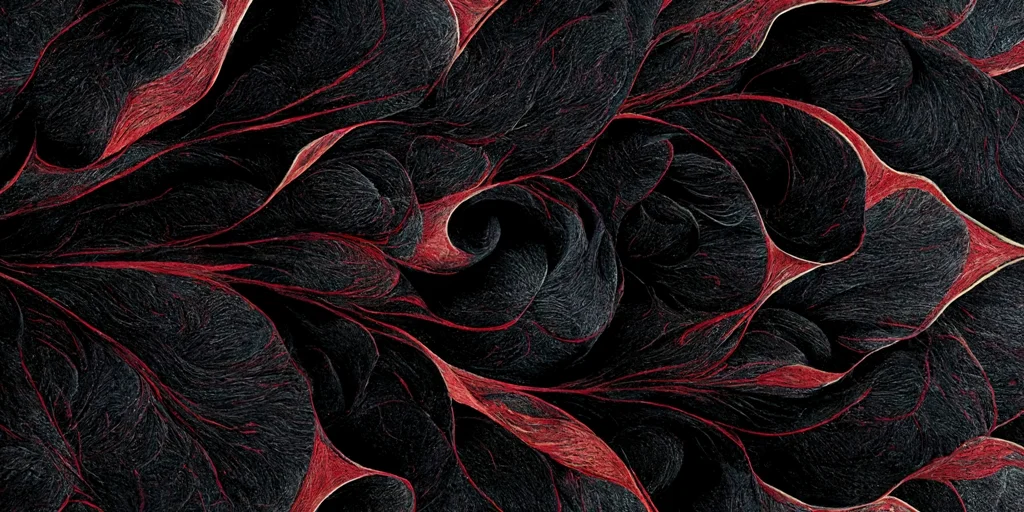 Papier peint Rouge en noir - Bureau Saldi Straordinari – Offerte Speciali Disponibili Adesso