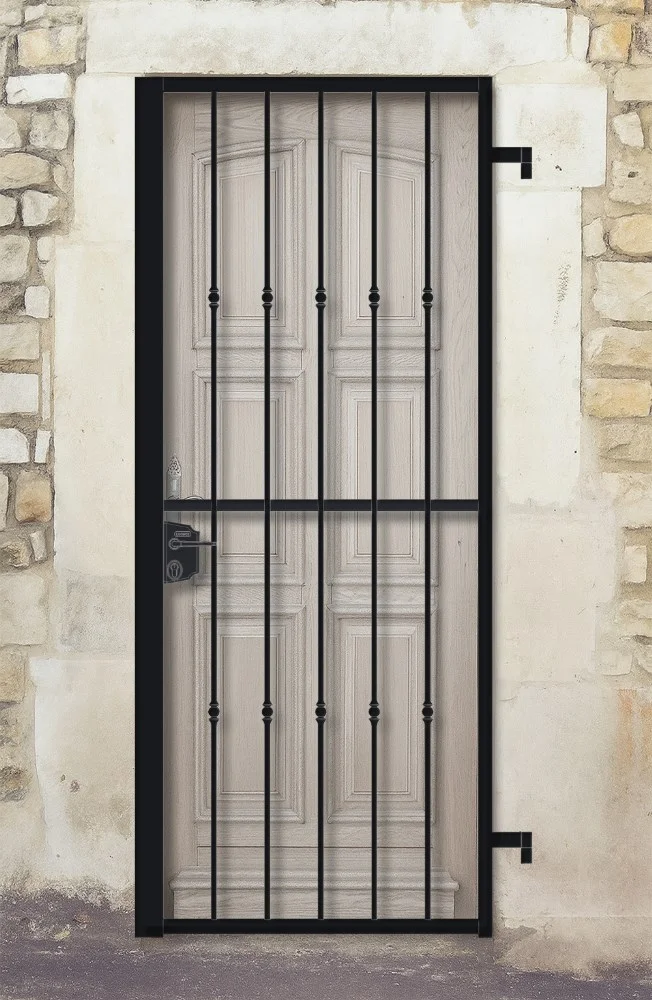 Grille ouvrante en fer forgé Dominique 1 Techni vantail - Saldi Straordinari – Offerte Speciali Disponibili Adesso