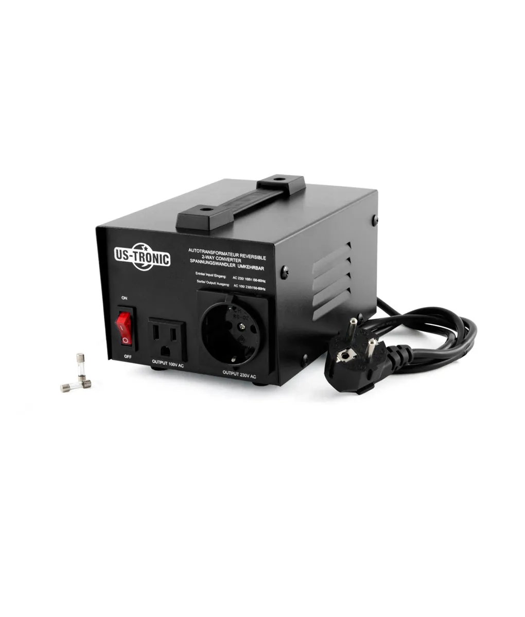 Transformateur 220v 100v réversible US-TRONIC - ​Drones Professionnels & Grand Public | Boutique Française​ WSPC8042 Module d'alimentation - Conrad Electronic France