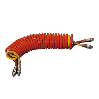 Spirale air en polyuréthane pour freinage pneumatique : Spirale double (l’une dans l’autre) pour têtes d accouplement rapprochées - Accessoires Outdoor pour Plus de Liberté de Mouvement Jour 14 Mouvement spirale!