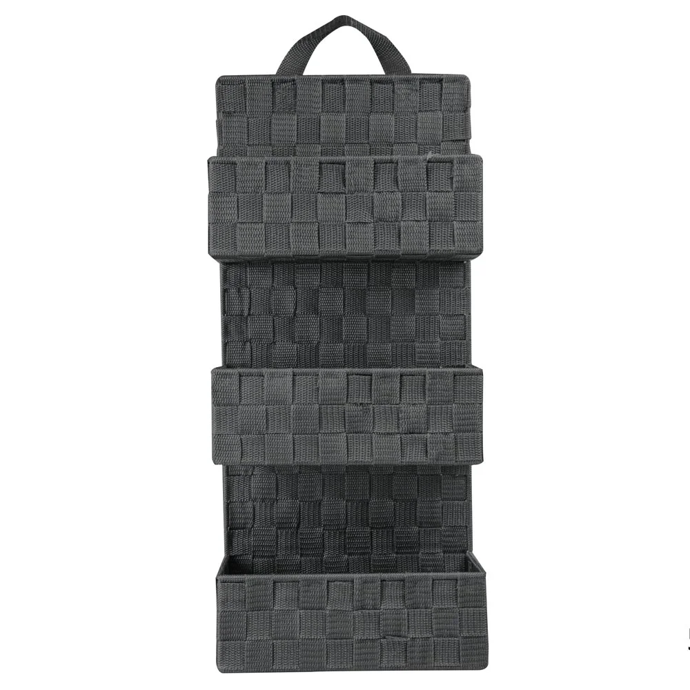 Rangement de salle de bain 3 niveaux H56 gris - Édition Limitée – L’Art de la Table Française en Promotion ! - {'count': 1, 'name': 'Maquillage'}