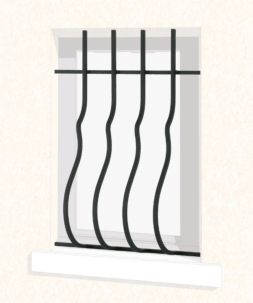 Grille de fenêtre en fer forgé Bérénice - Tristan Saldi Straordinari – Offerte Speciali Disponibili Adesso