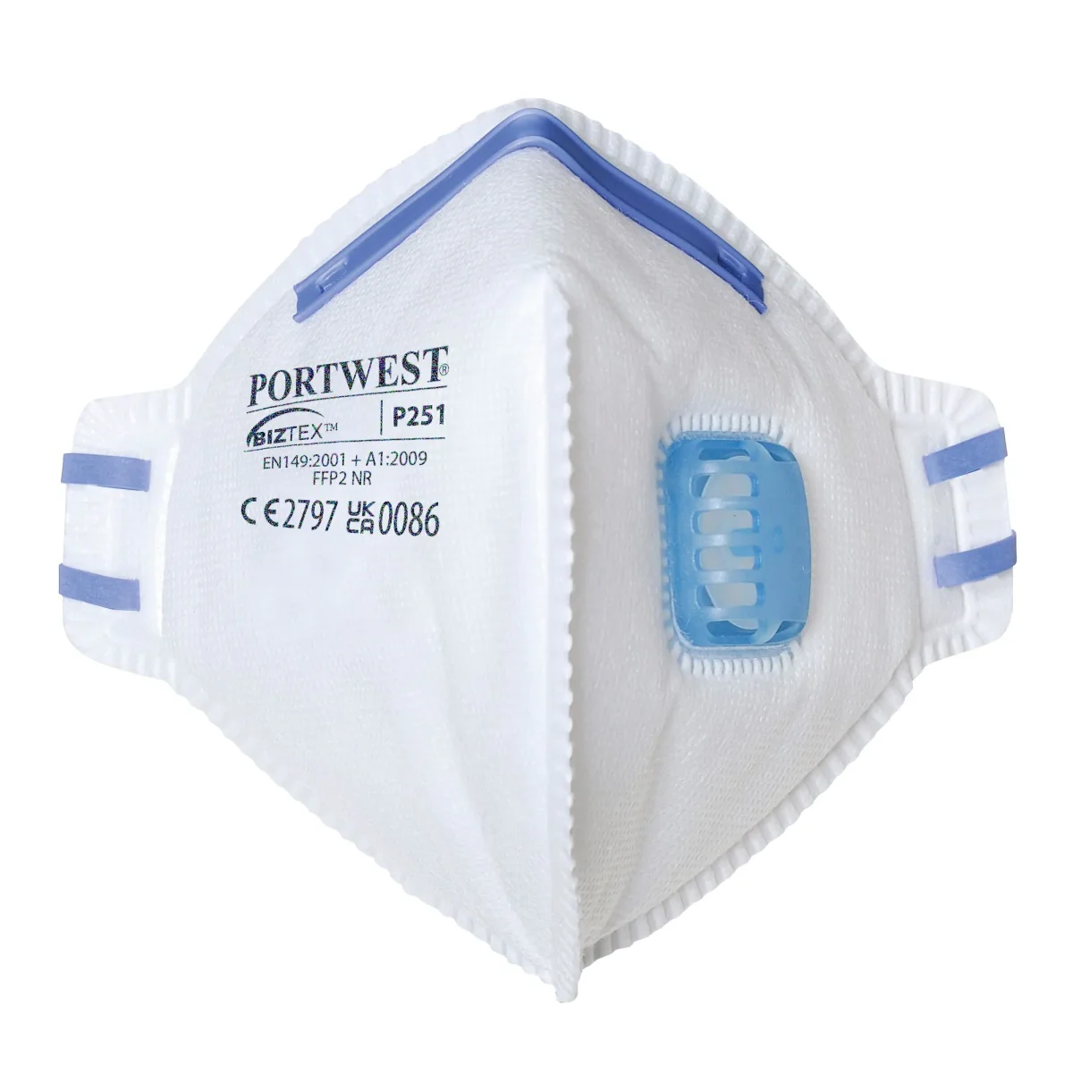 MASQUE FFP2 PLIABLE AVEC VALVE BOITE DE Trifold 20 – PORTWEST - Saldi Straordinari – Offerte Speciali Disponibili Adesso