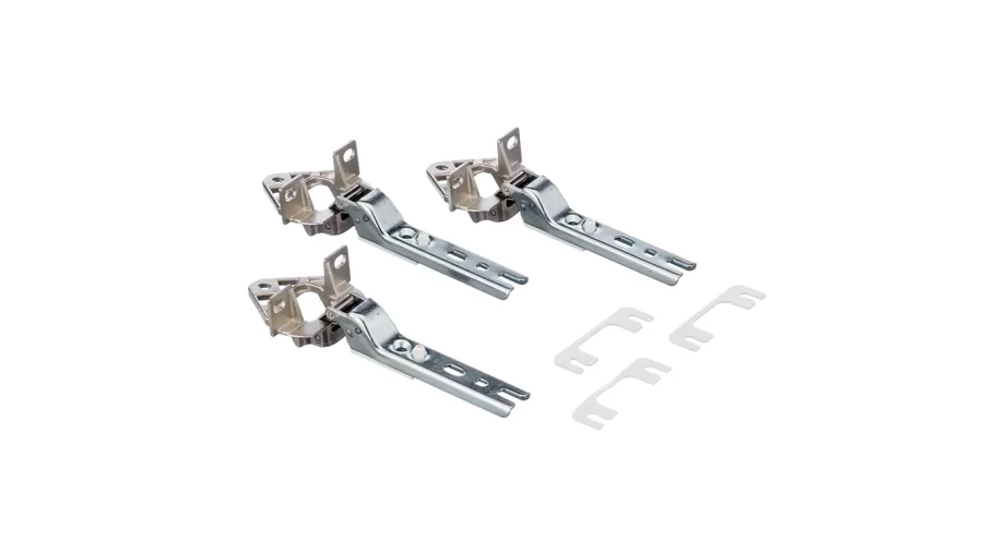 Kit de charnières de porte de réfrigérateur Bosch, Siemens 00268699 - Accessoires Électroménagers en Promotion : Tout pour Votre Maison à Moins Cher ! - Frigo encastrable