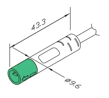 Plug Femelle IP54 couleur verte - pratique Saldi Straordinari – Offerte Speciali Disponibili Adesso