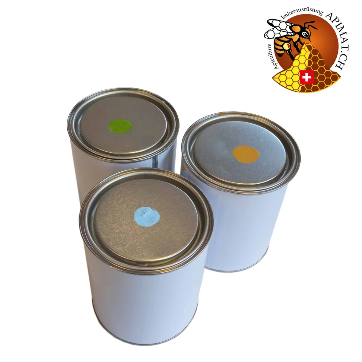 Peinture spéciale ruches pot kg couleur JAUNE VERT Offre limitée temps
